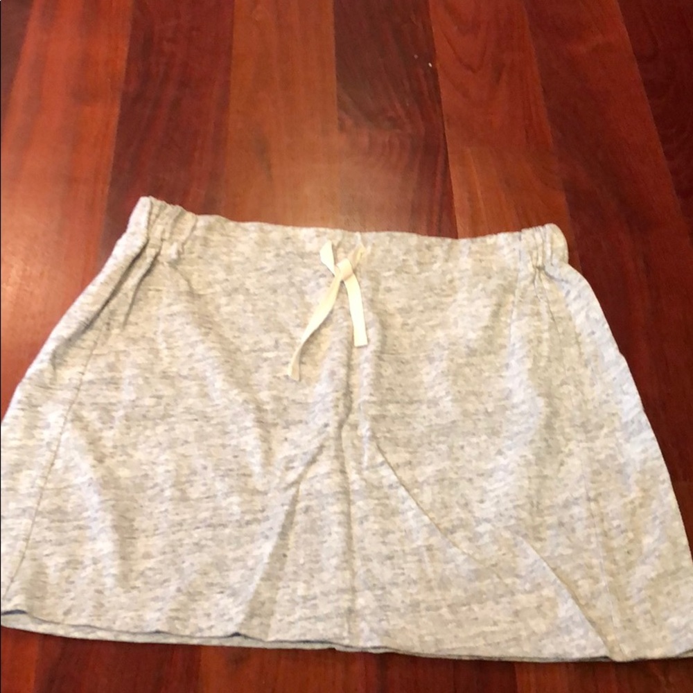 Loft elastic waist skirt